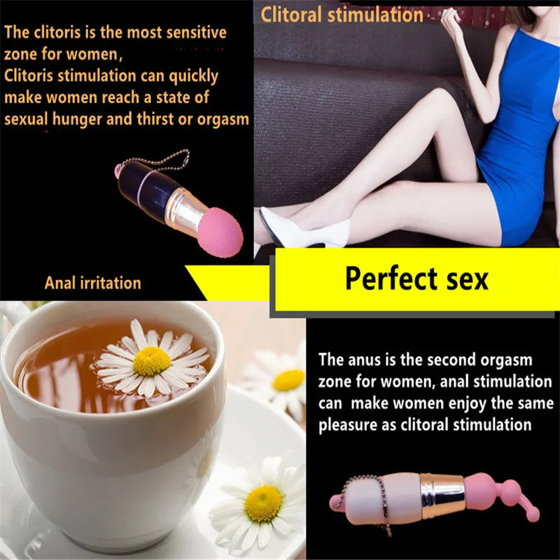 Mini 3 In 1 adult Sex Vibrator Toys for Women Men