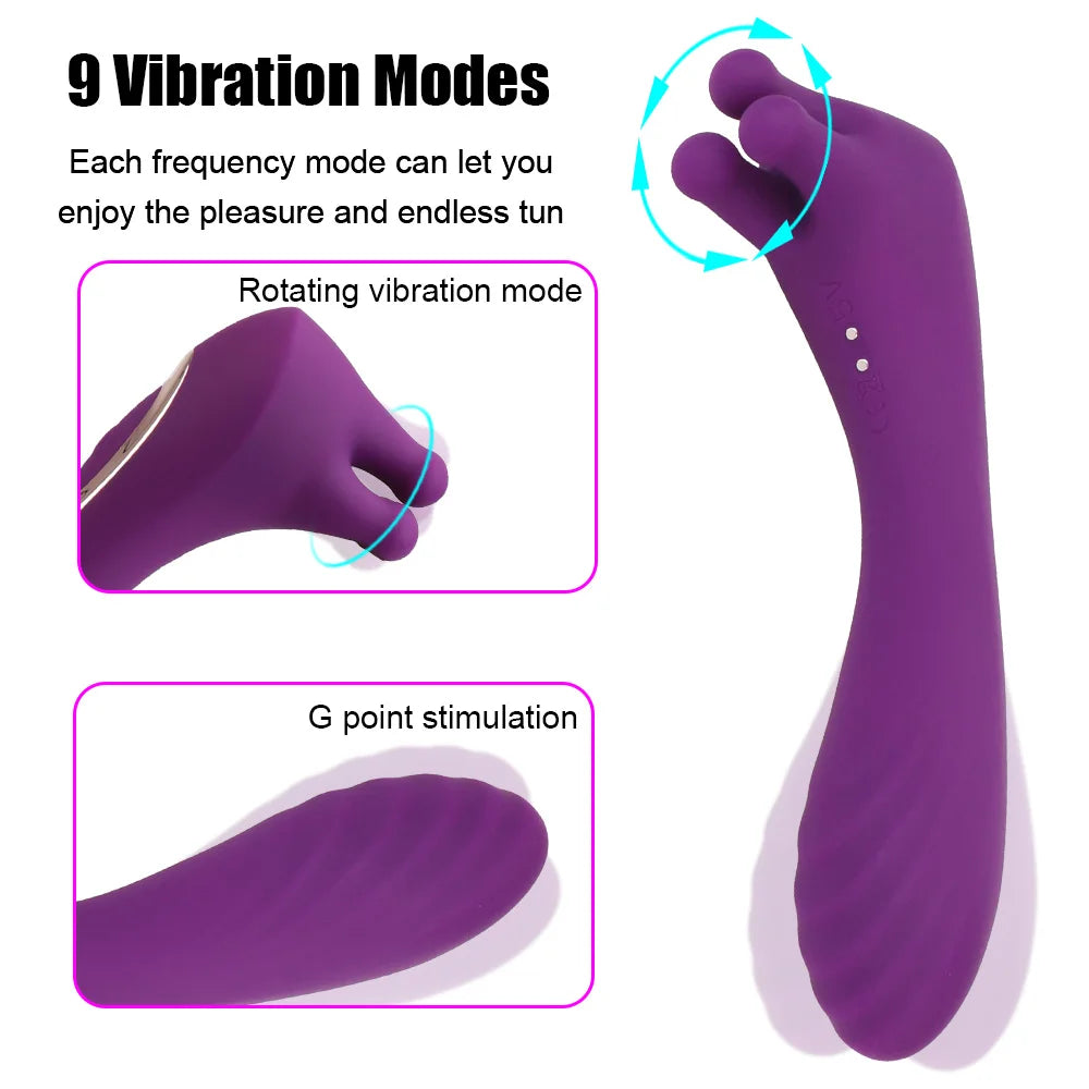 Automatic Rotating Tentacle Vibrators For Women Dildos Anal Plug Nipple Clamps Clitoris Massager Sex Toy Erotic Masturbator Shop