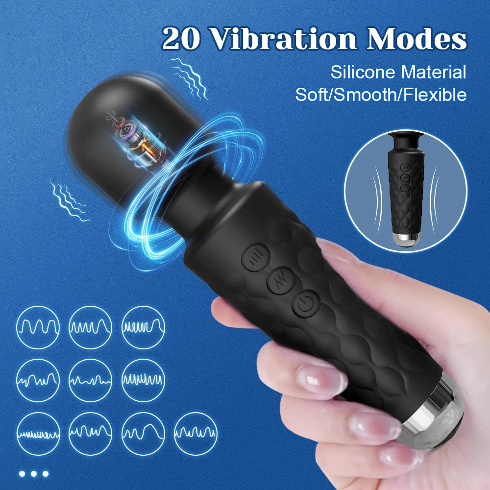 G spot Clitoris Stimulator Vibrator  for Women Powerful 20 Modes