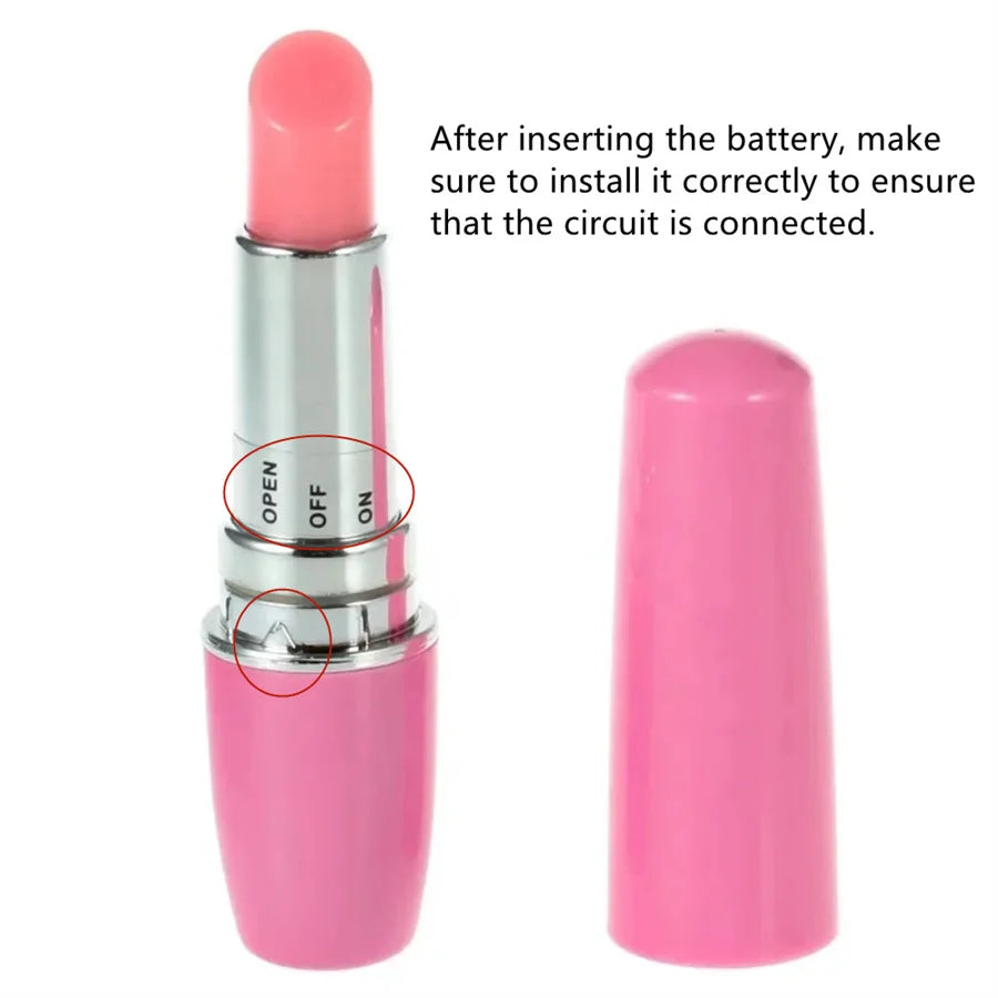 Mini Secret Lipstick Bullet Vibrator  Masturbator Sex Toy For Women Adult Toys