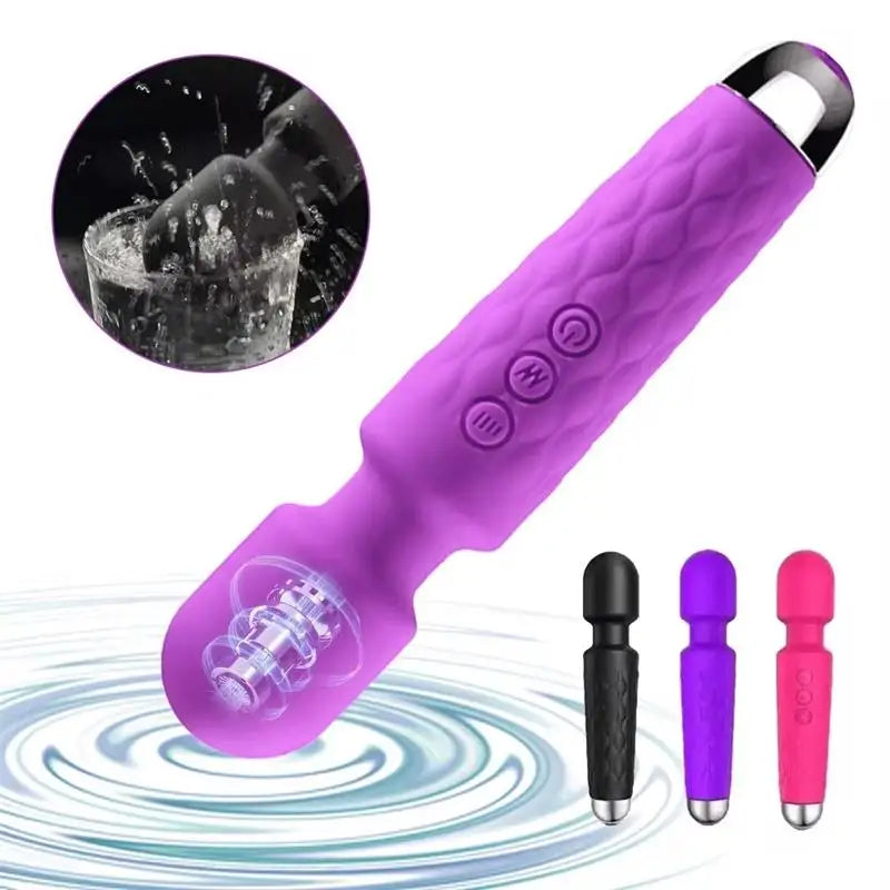 Wireless Dildos AV Vibrator Magic Wand for Women  G Spot Massager