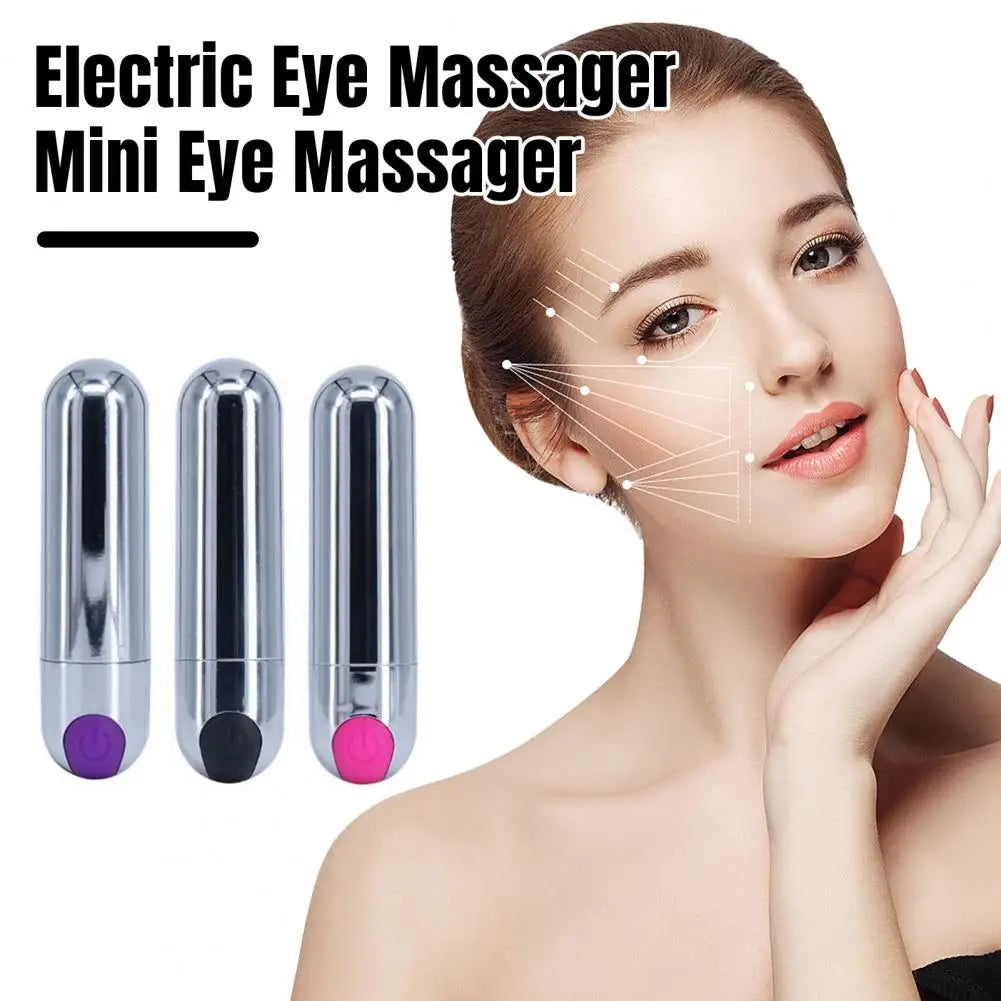 Travel Electric Massager Small Body Massager with 10 Modes Waterproof